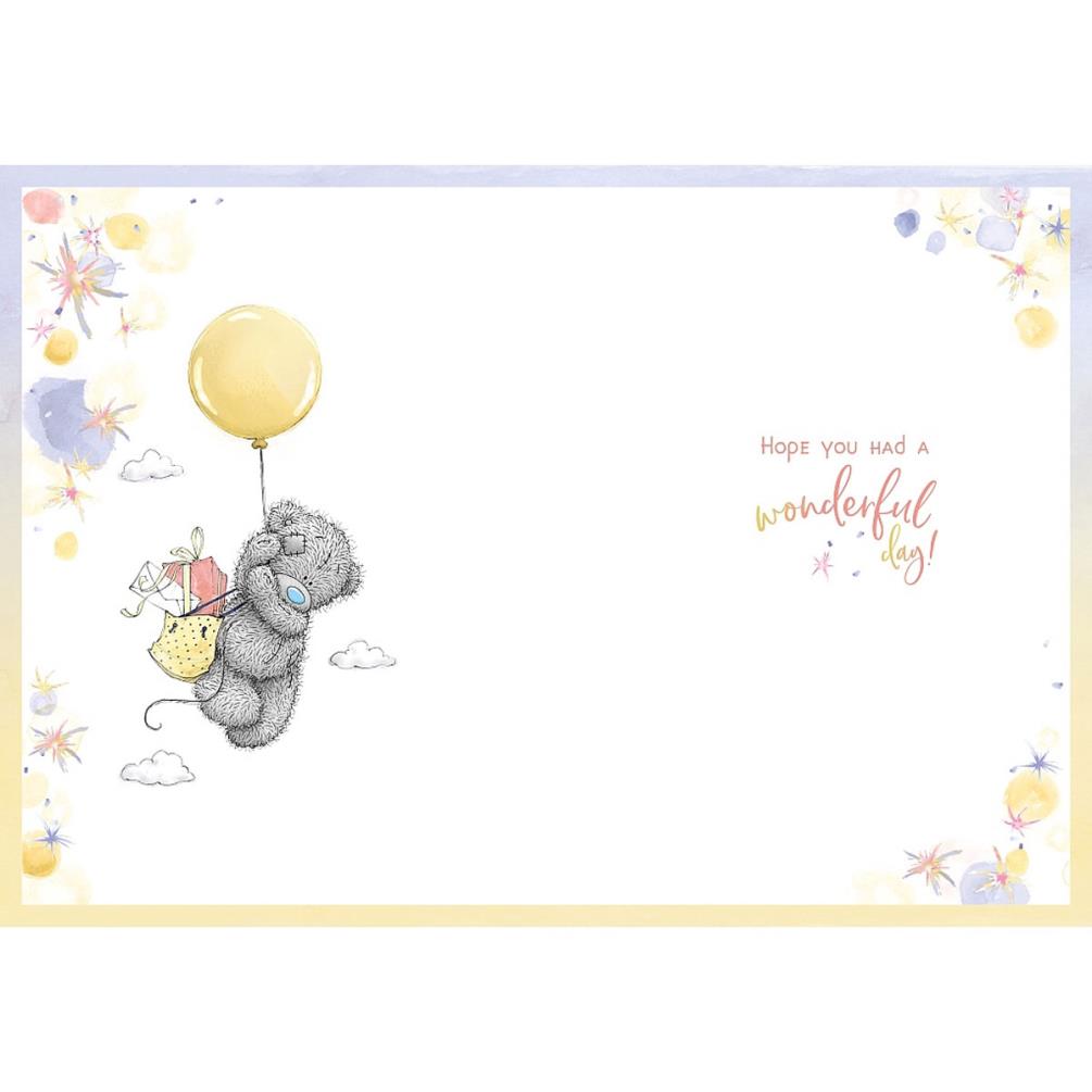 Belated Birthday Me to You Bear Birthday Card Extra Image 1